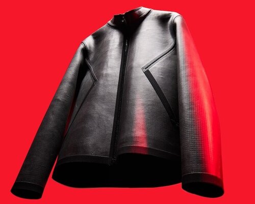 vollebak turns thousands of tiny slate tiles into a flexible rock jacket