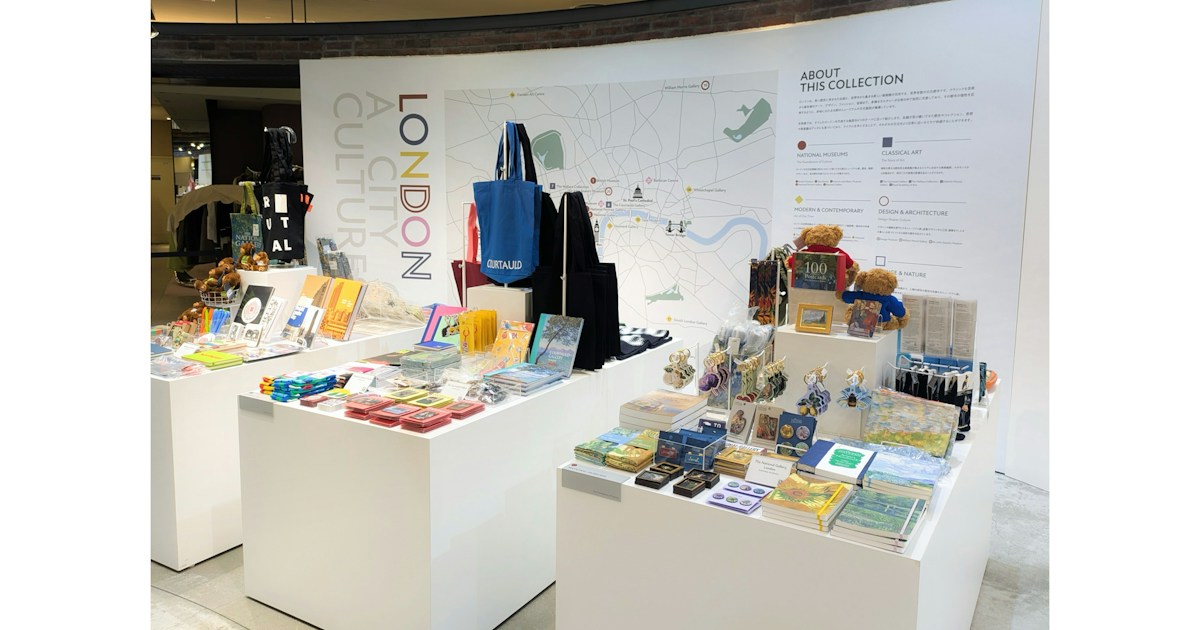 「AMUSÉUM」が阪急うめだ本店でポップアップストアを開催。ロンドン特集の拡充やオリジナルコンテンツも登場