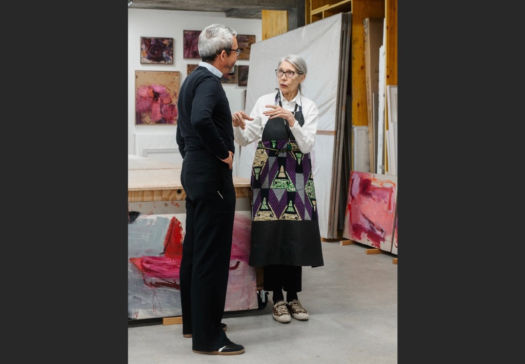 Martha Jungwirth’s Abstractions Animate AKRIS’s Spring 2026 Collection